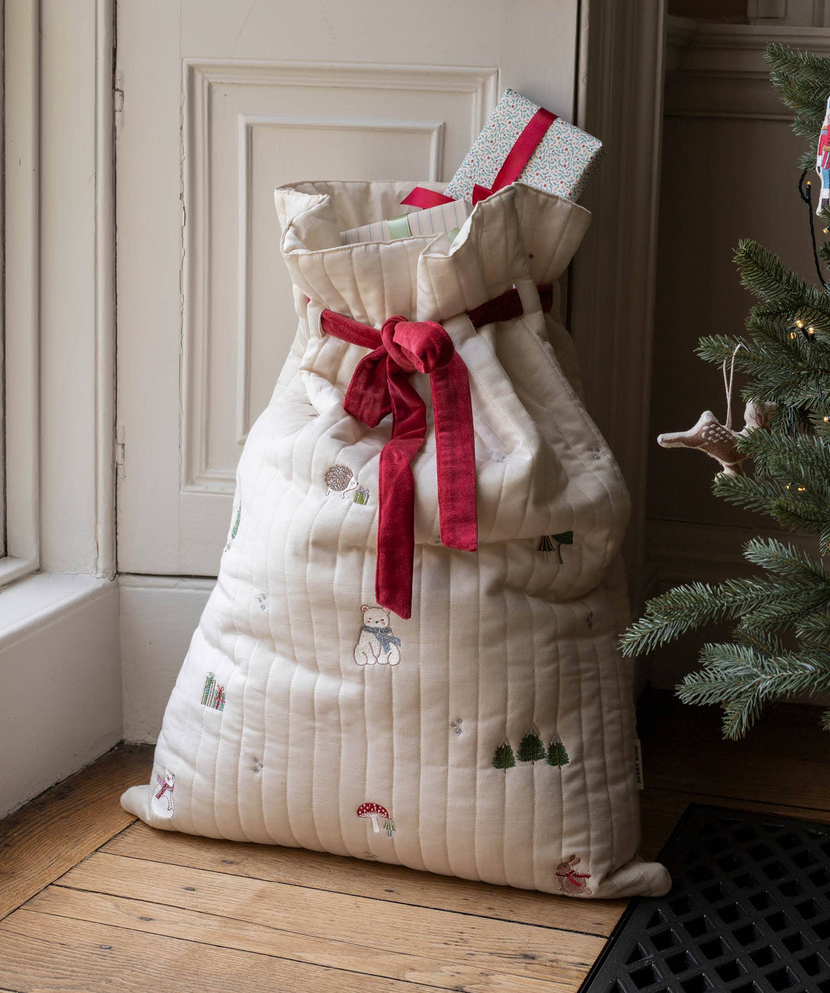 Sac à Cadeaux de Noël - Ours Polaire