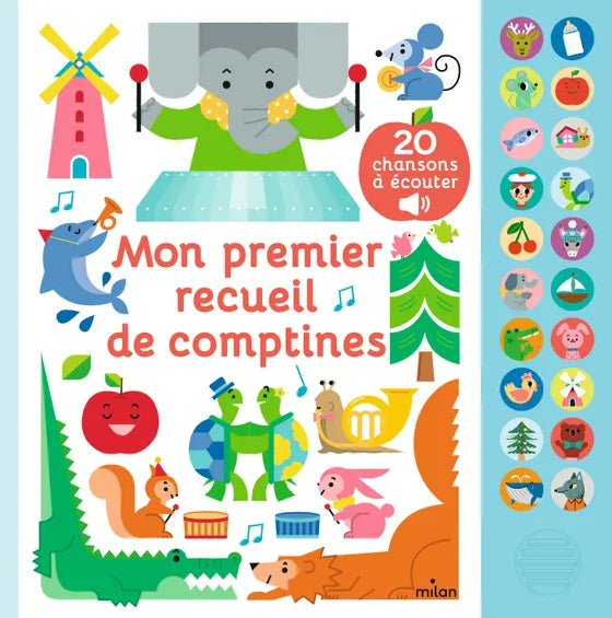 Mon premier recueil de comptines - 20 chansons