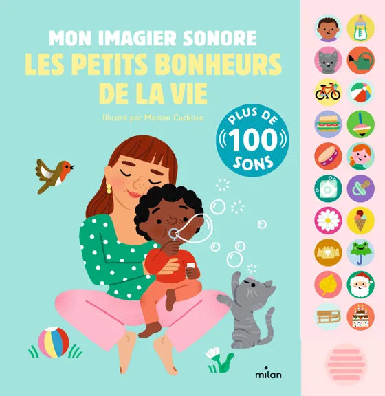Imagier sonore – Les petits bonheurs de la vie