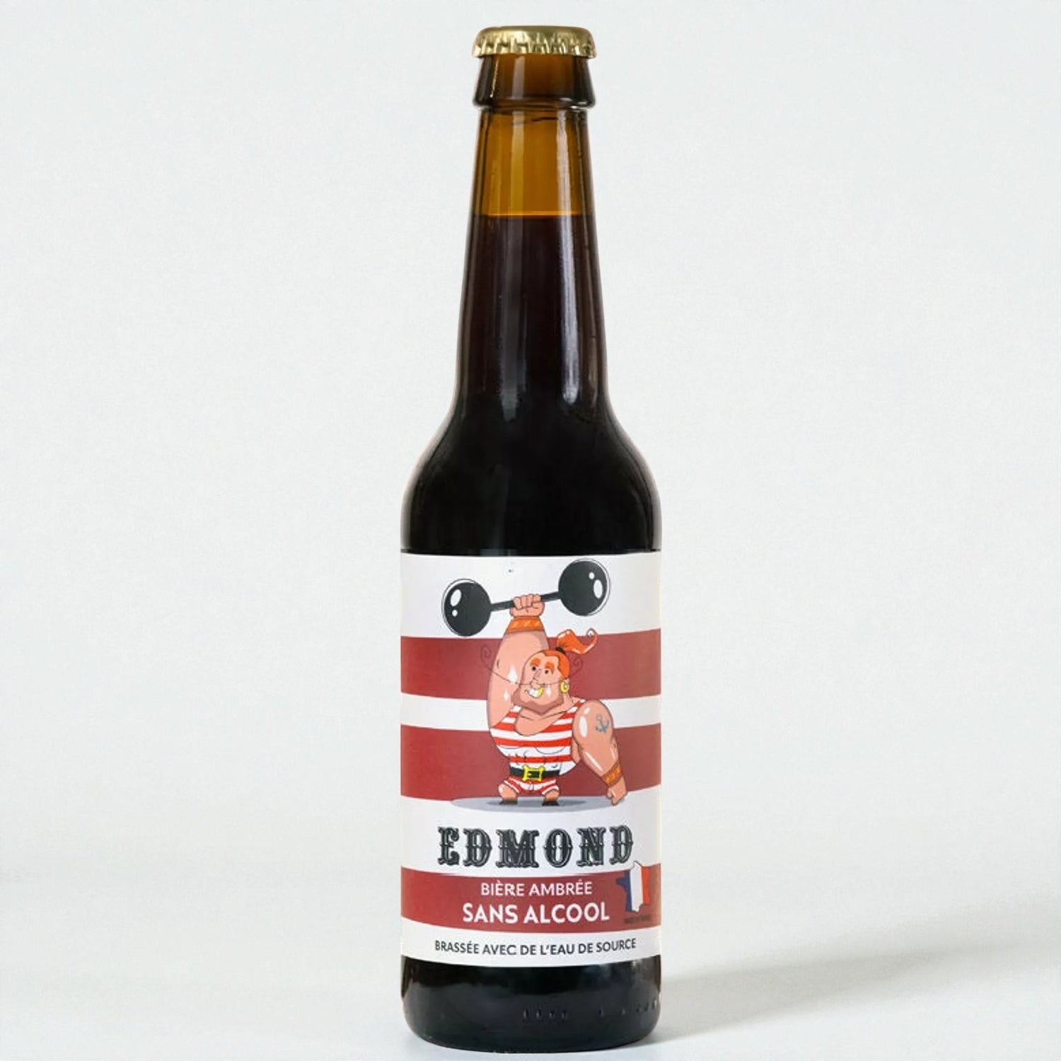 Edmond Ambrée- Bière 33cl sans alcool Bio