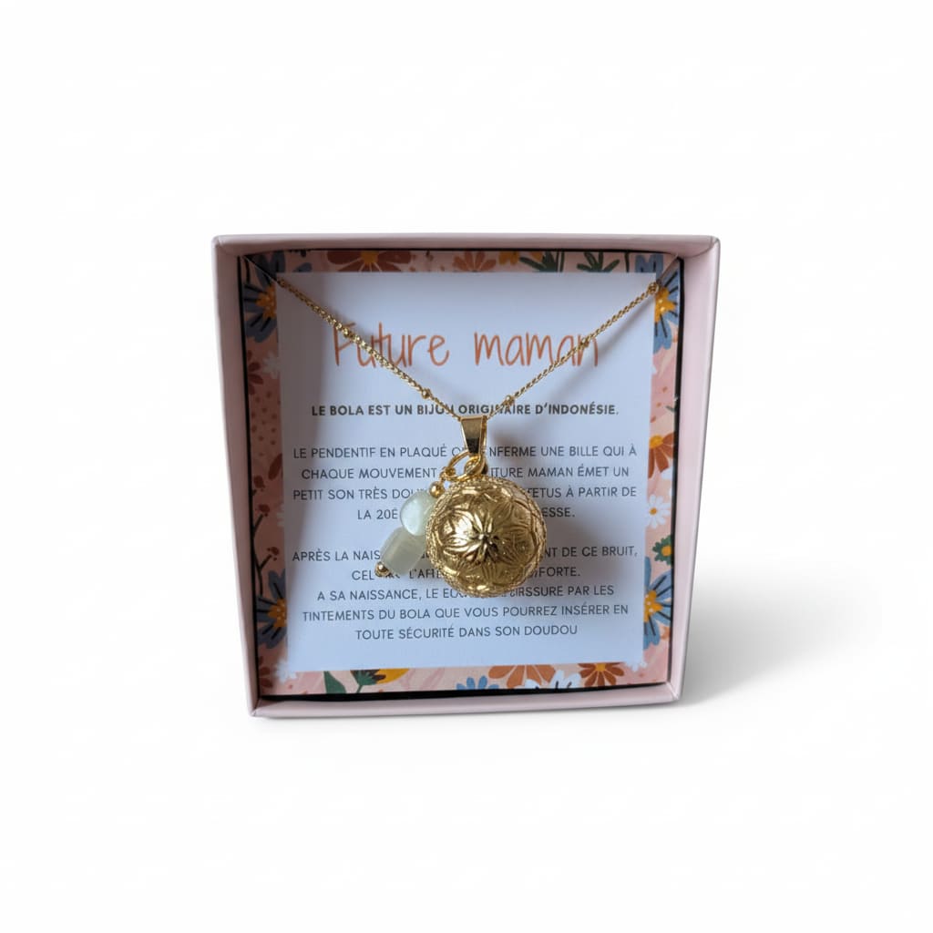 Bola de grossesse - Fleur Pierre de Lune