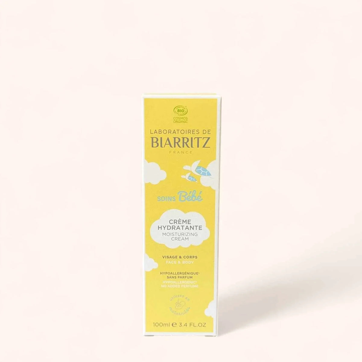 Crème hydratante bébé bio