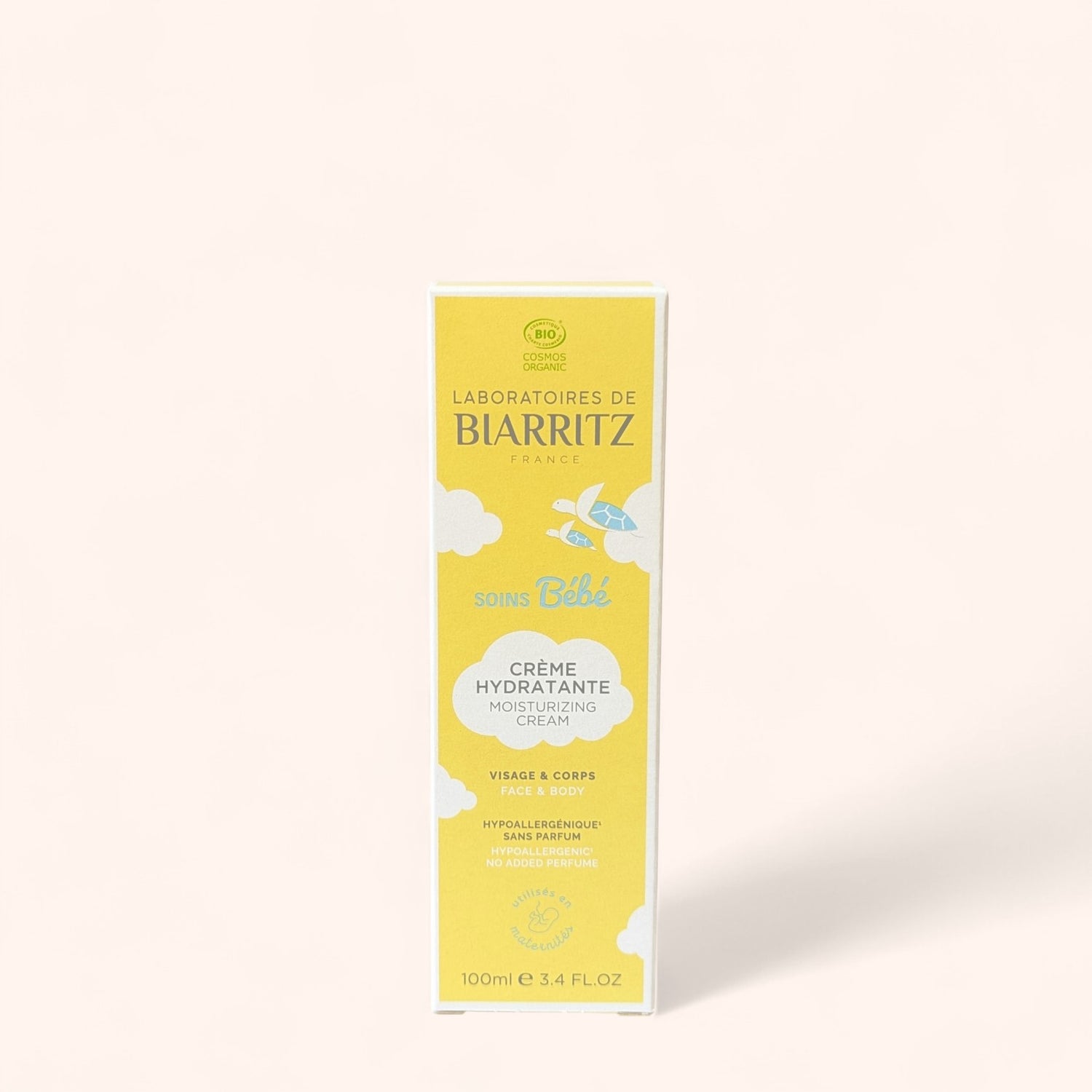 Crème hydratante bébé bio