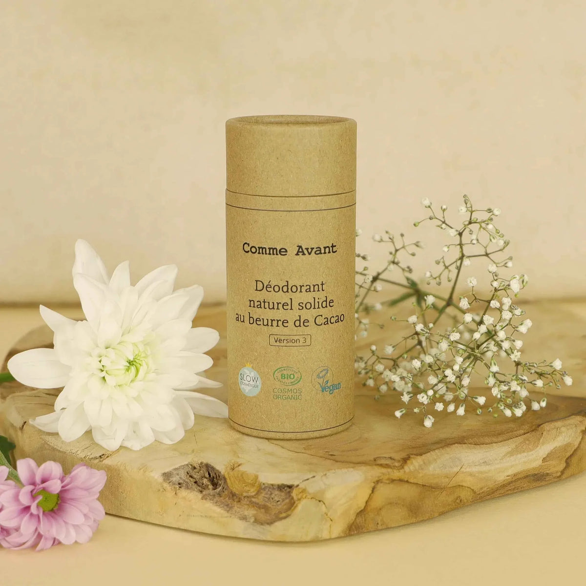 Déodorant solide au beurre de cacao