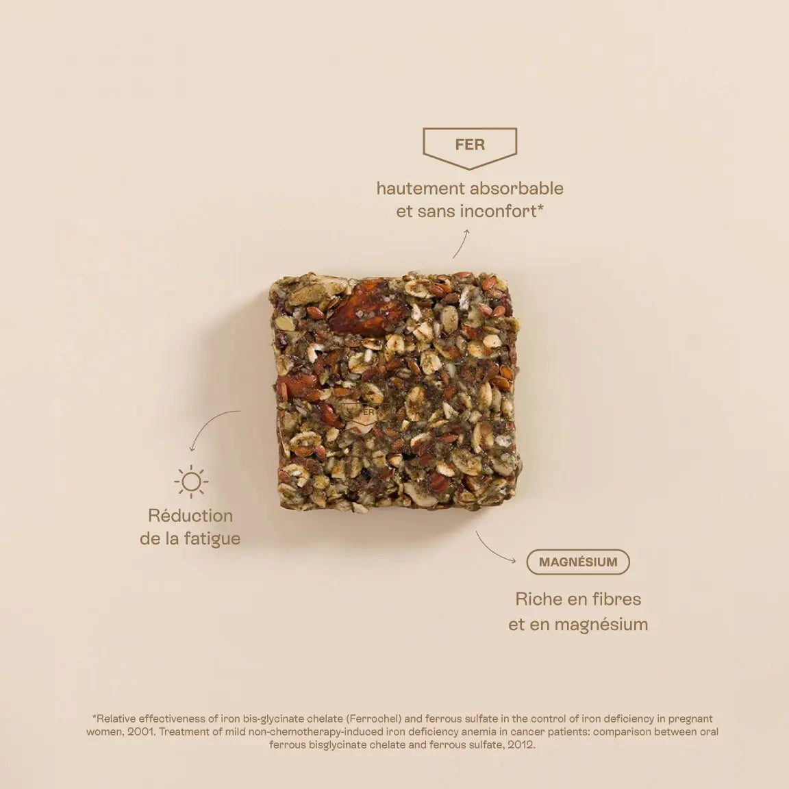 12 snacks riche en fer - Amandes et noisettes