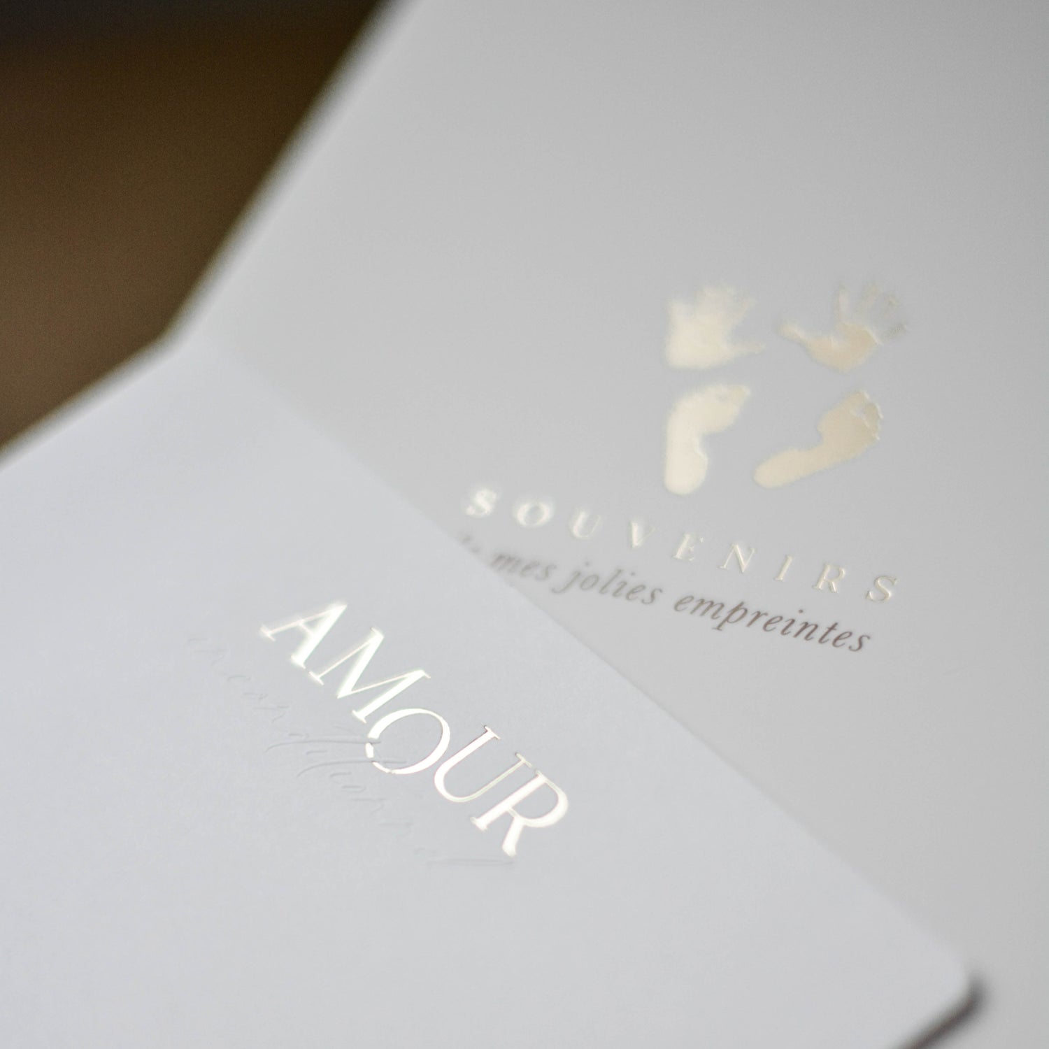 Kit d'empreinte souvenirs bébé