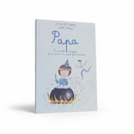 Couverture livre poème : la recette magique pour avoir un papa fantastique idéal en cadeau de naissance, anniversaire, fête des pères