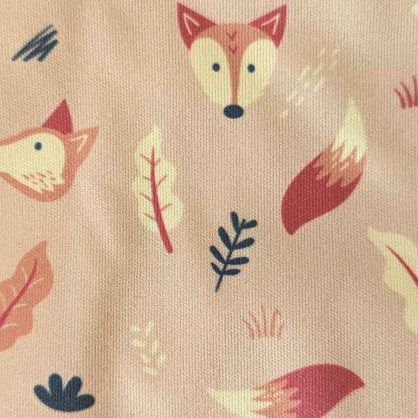 Bavoir manches courtes - Renard
