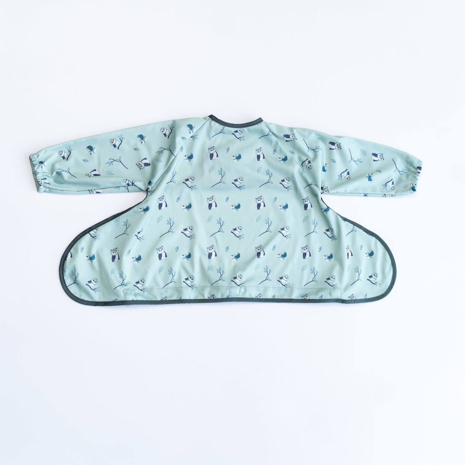 Bavoir manches longues - Chouette