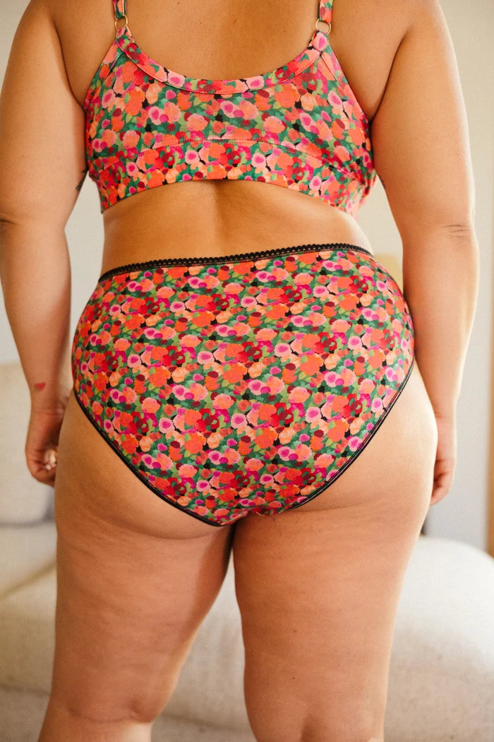 Culotte taille haute - coton bio