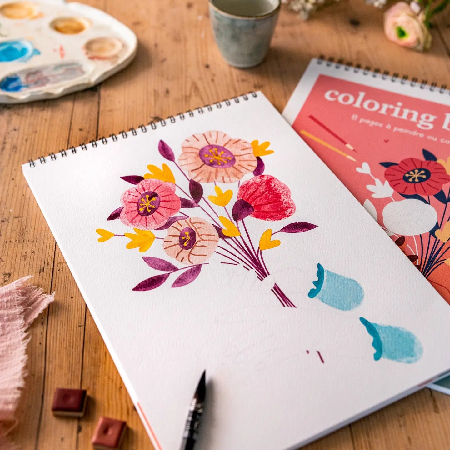 Carnet de coloriage - Entre tes mains