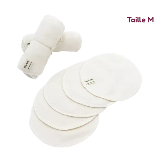 Lingette lavable bébé x5 - Coton bio