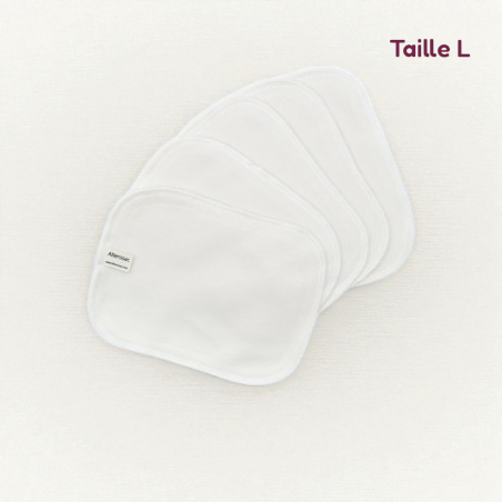 Lingette lavable bébé x5 - Coton bio