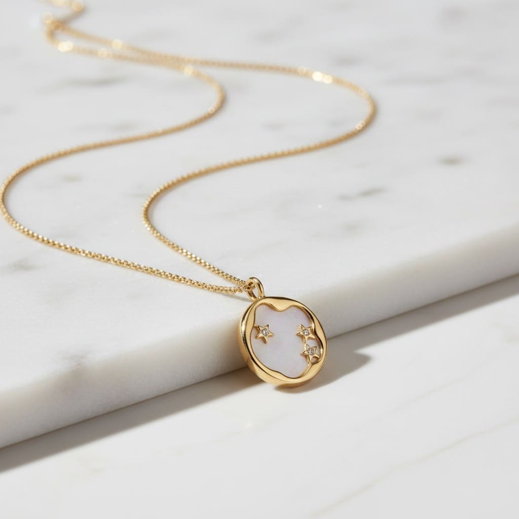 Collier ciel étoilé