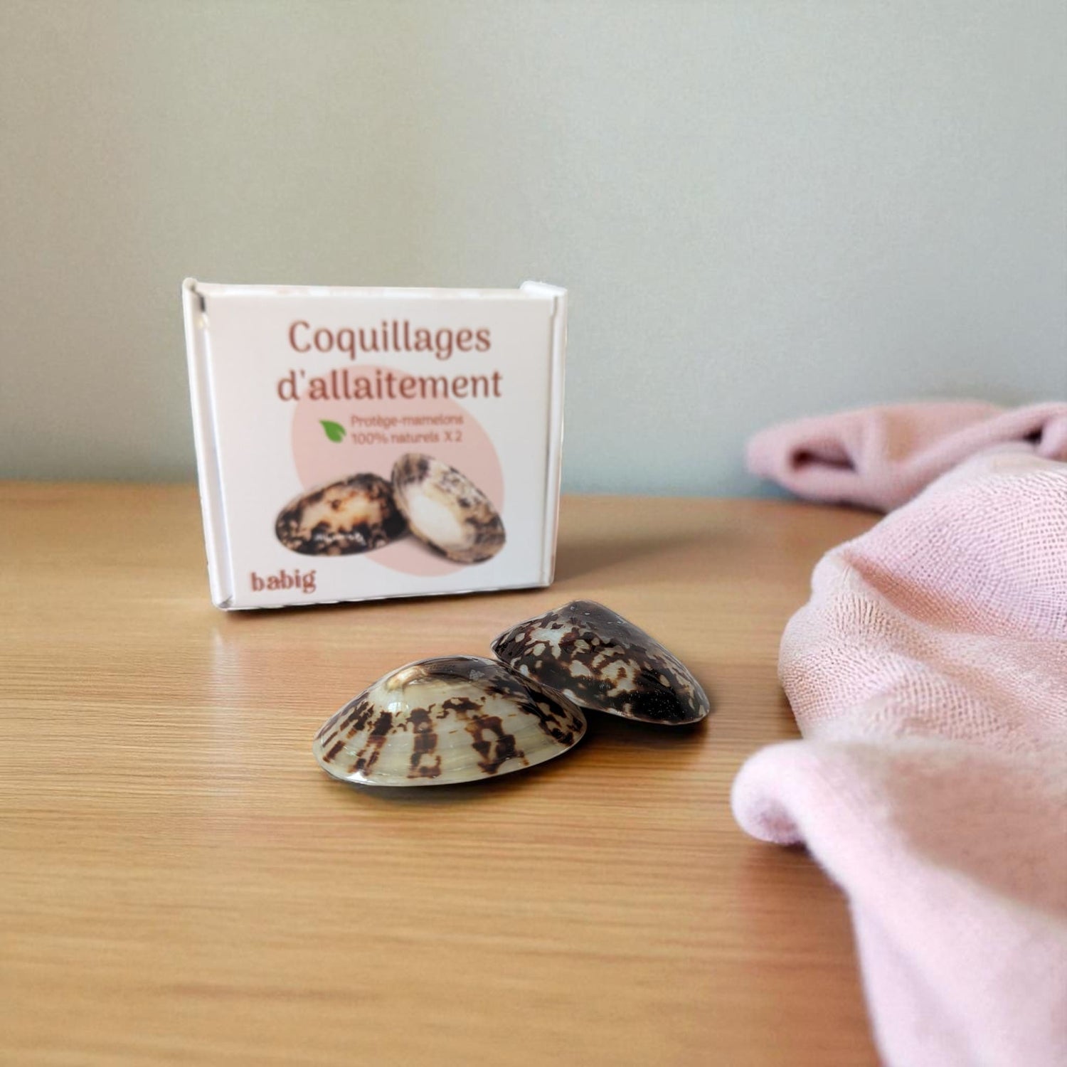 Natural breastfeeding shells