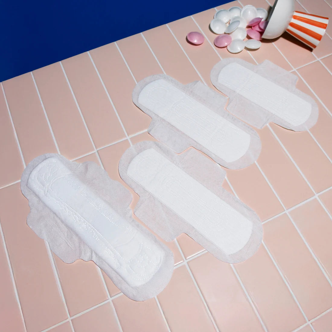 Serviettes hygiéniques en coton bio – Super Jour/Nuit