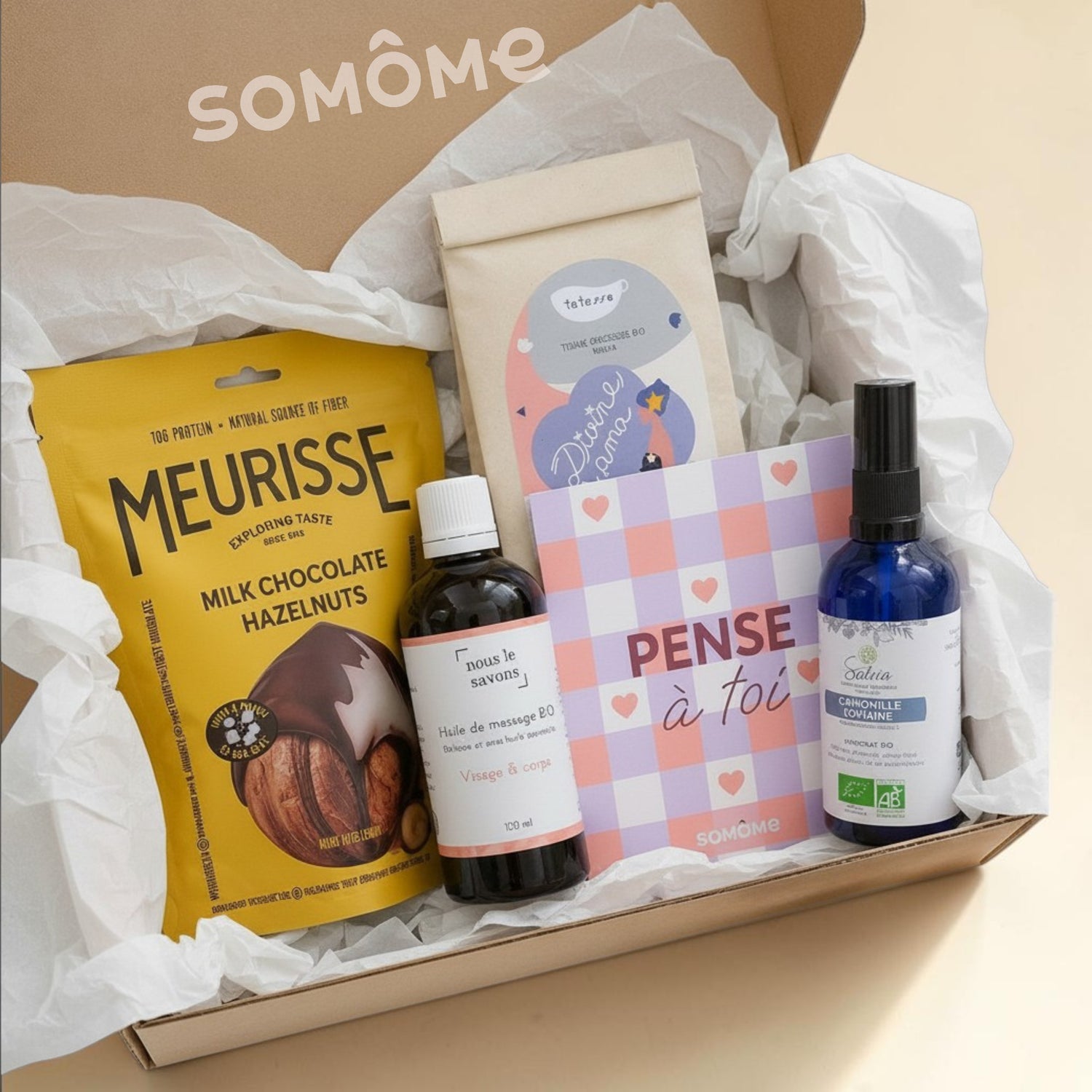 Coffret future maman - "Pense à toi"