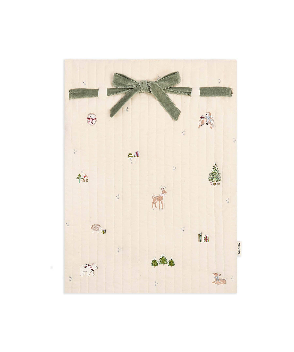 Sac cadeau de Noël en coton bio – La magie sous le sapin