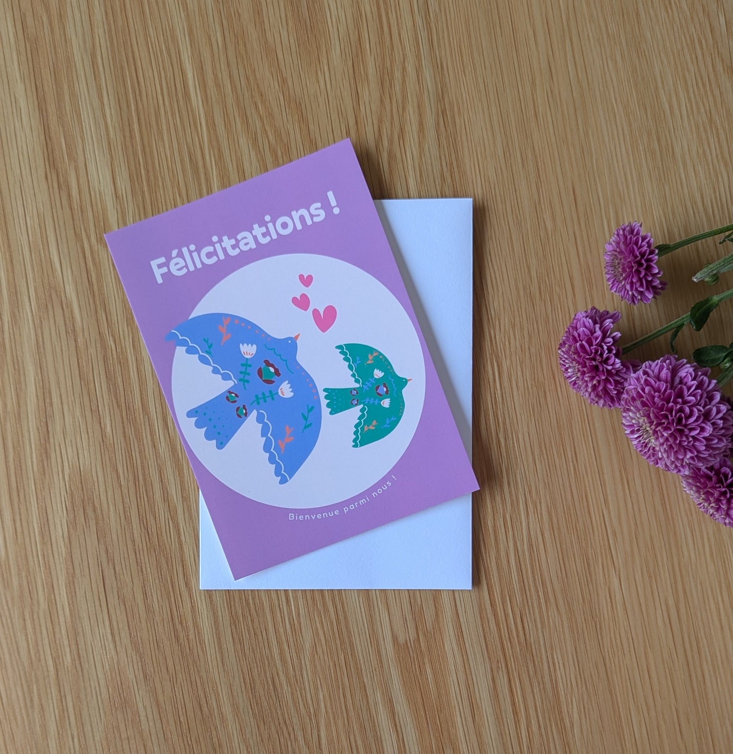 Carte de vœux personnalisée