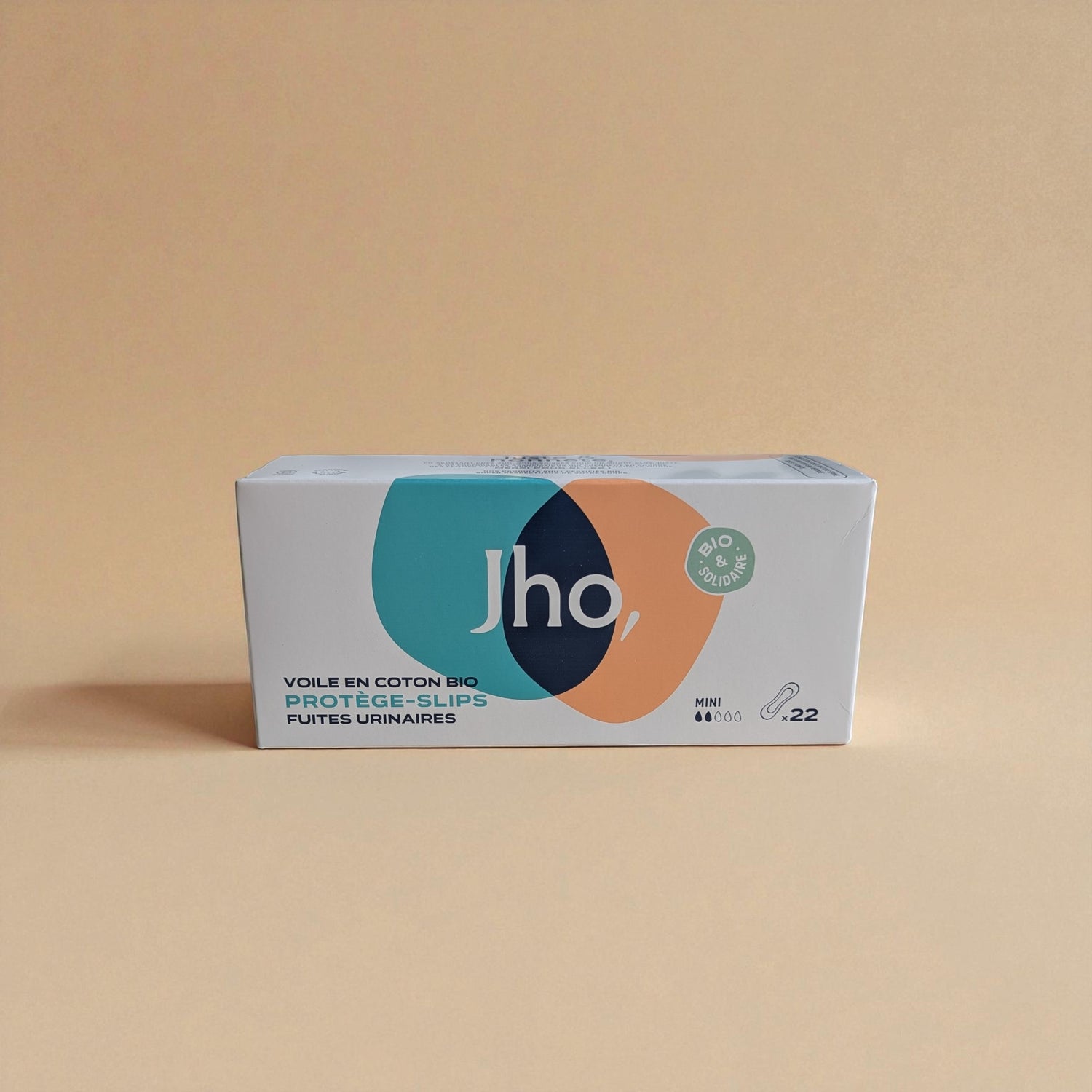 Protège-slips fuites urinaires - voile coton bio