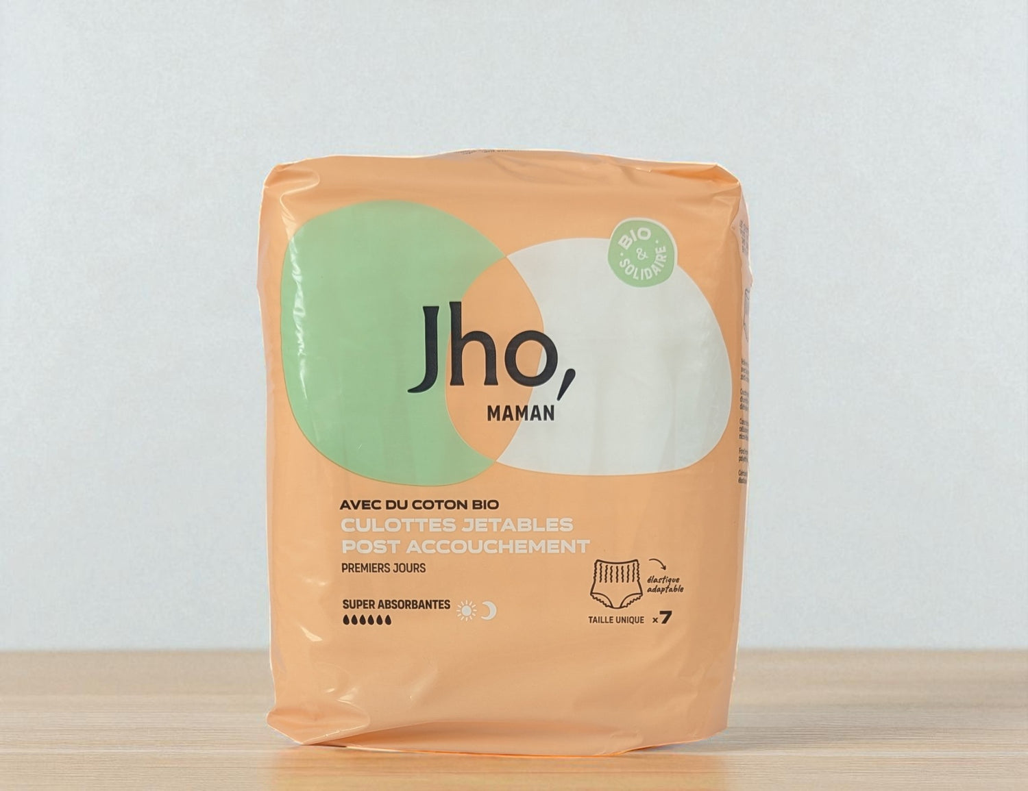 Culottes jetables post-partum - Coton bio