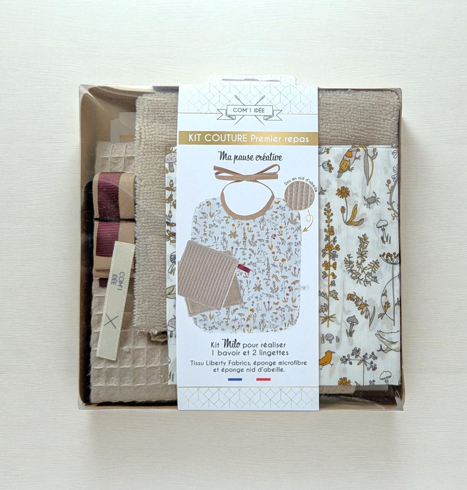 Kit couture mon premier repas - Milo