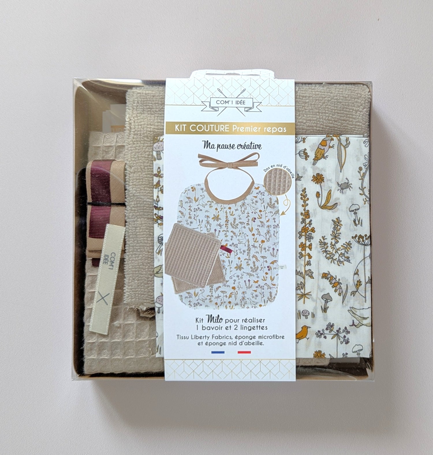 Kit couture mon premier repas - Milo