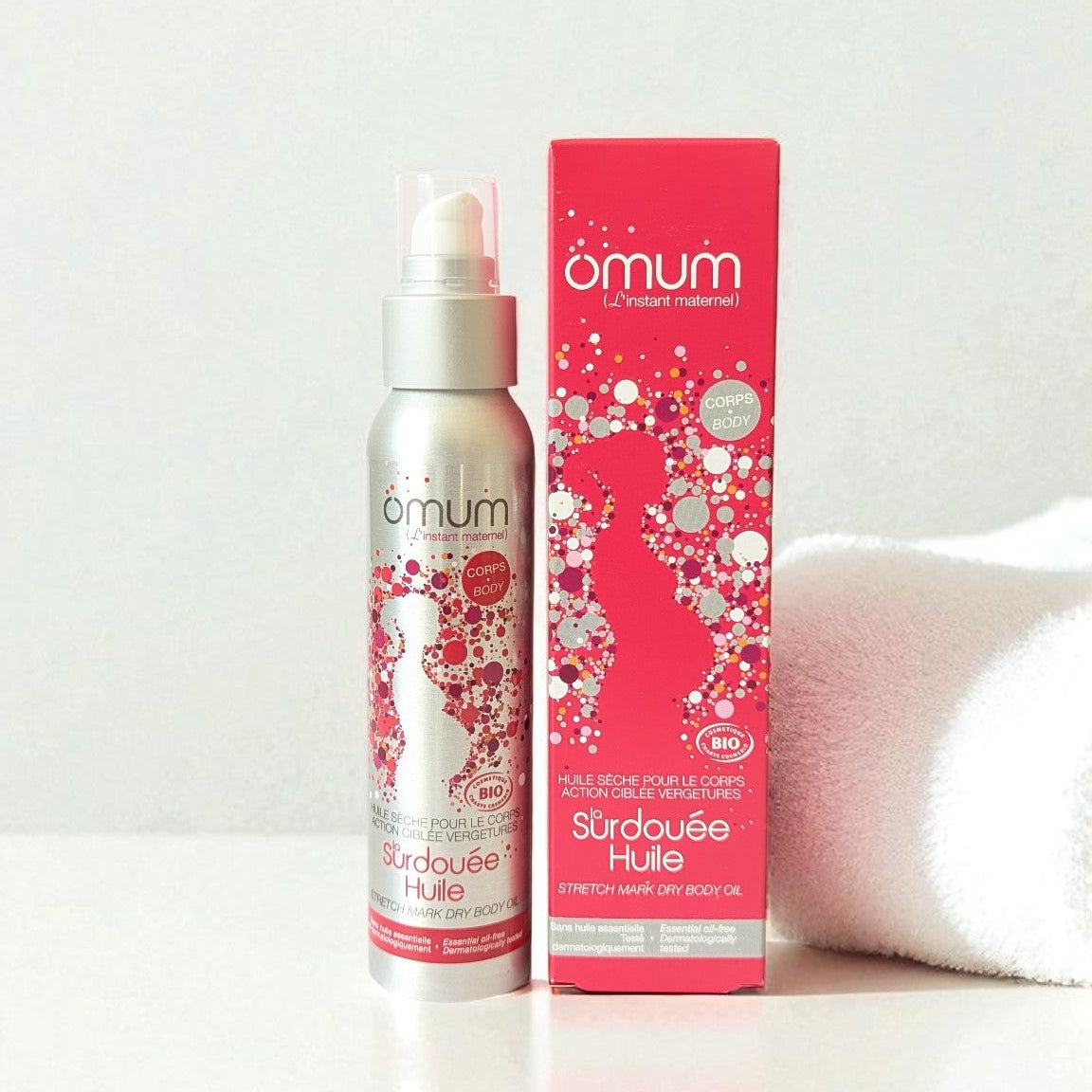 Huile sèche anti vergetures - La surdouée