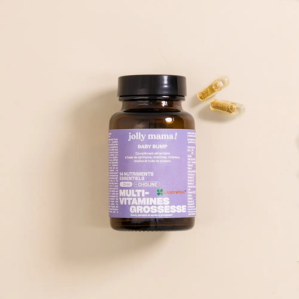 Baby Bump - Multivitamines prénatal avec DHA