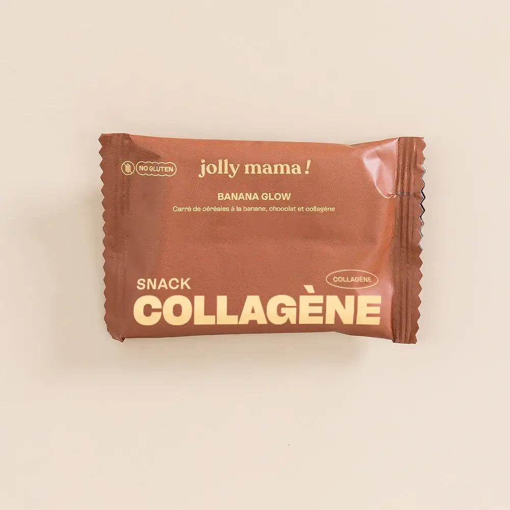 12 Snacks au collagène - Banane et pépites de chocolat