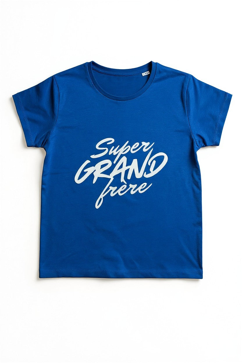T-shirt en coton bio - Super grand frère