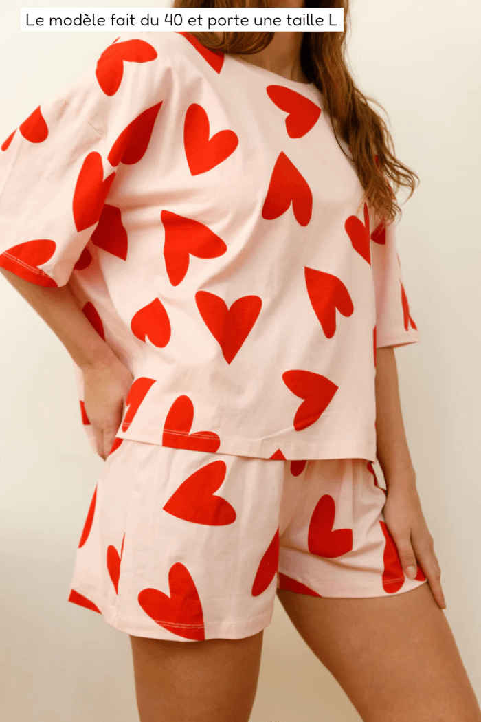 Pyjama t-shirt & short - Coton bio